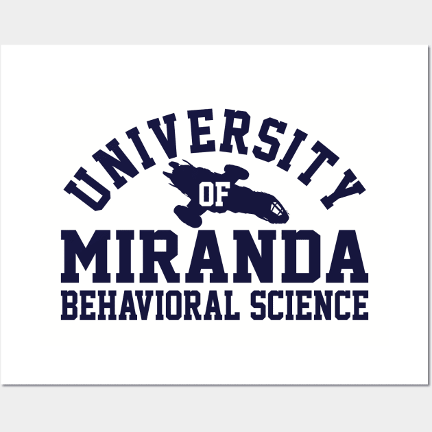 Unofficial University of Miranda Behavioral Science Wall Art by DrPeper